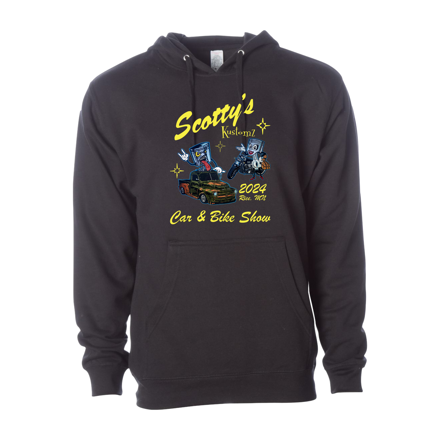 1st Annual Car Show Logo Hoodie