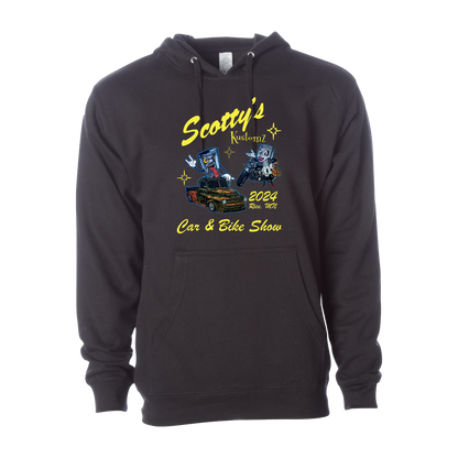 1st Annual Car Show Logo Hoodie