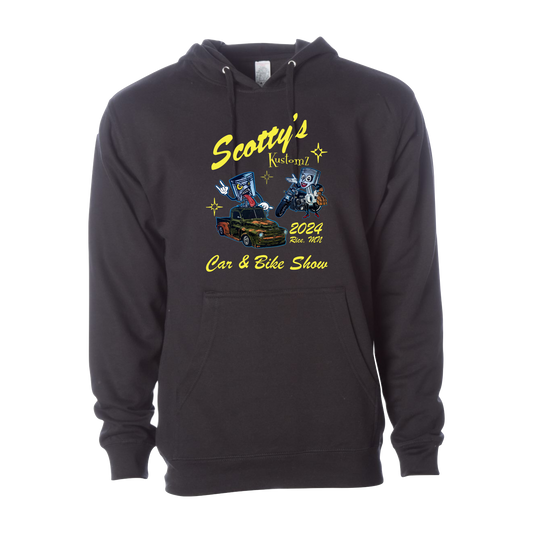 1st Annual Car Show Logo Hoodie