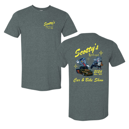 1st Annual Car Show Logo Tee