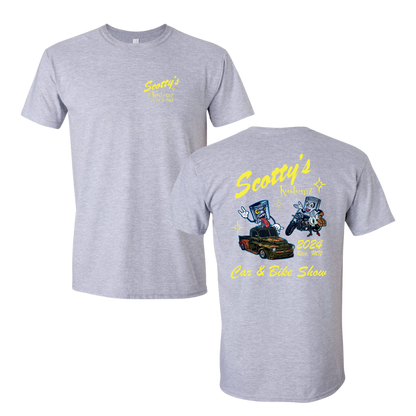 1st Annual Car Show Logo Tee