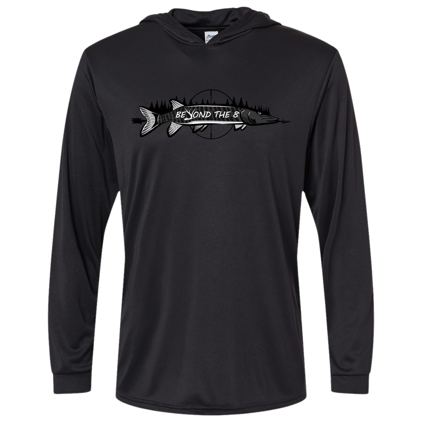 Beyond The 8 Graphic Blackout Sun Hoodie