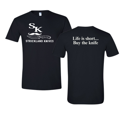 SK Custom Knives Quote Tshirt