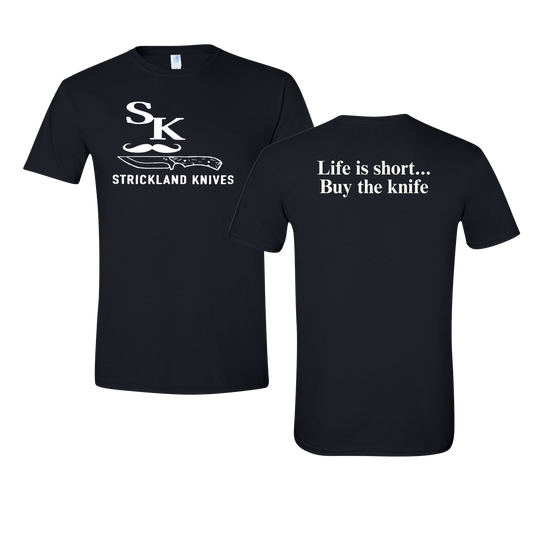 SK Custom Knives Quote Tshirt