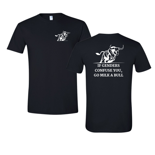 Milk A Bull Graphic Tshirt