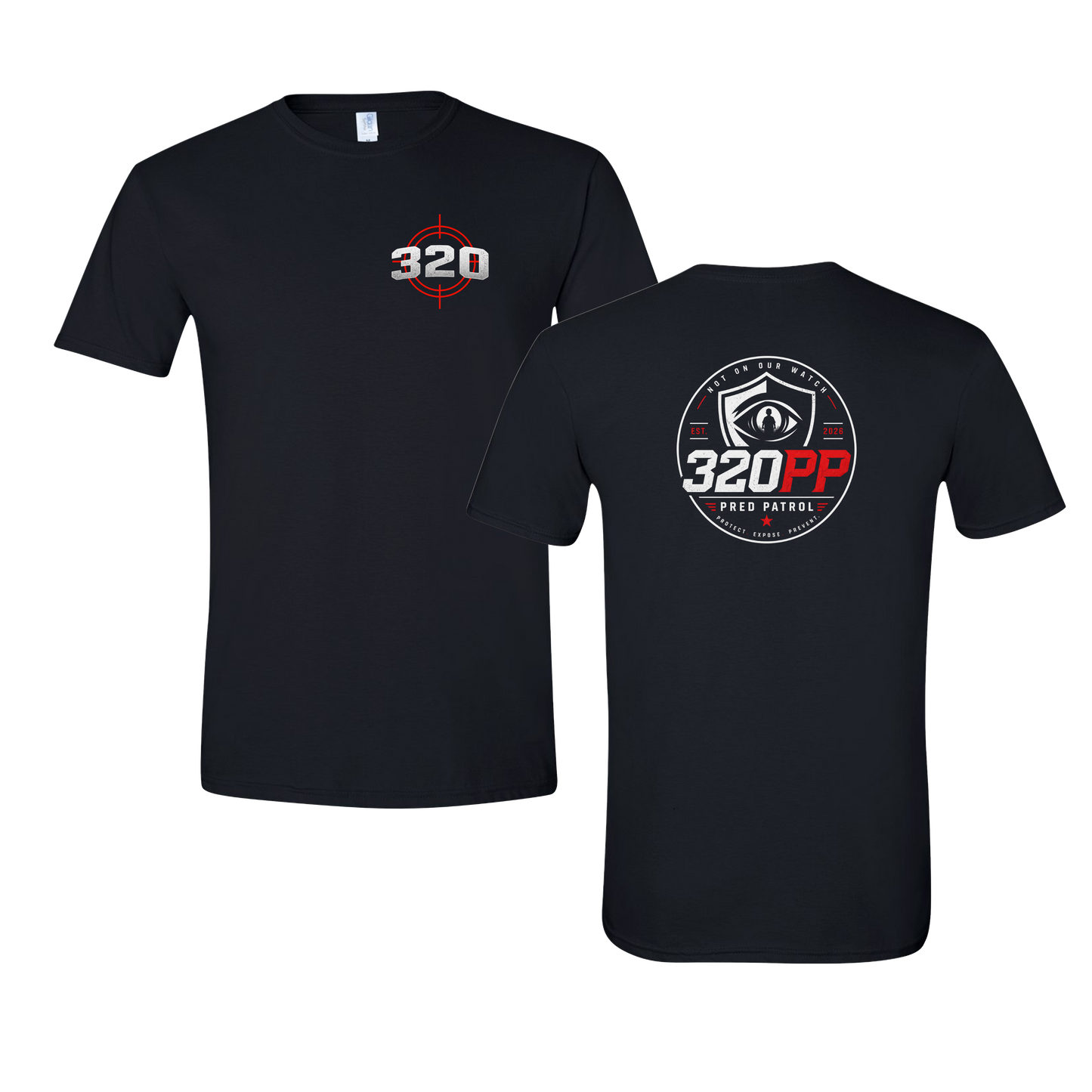 320 Pred Watching Eye Graphic Tshirt