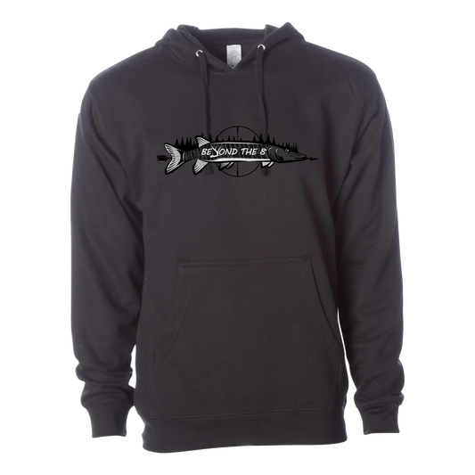 Beyond The 8 Graphic Blackout Hoodie