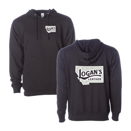 Logan's Leather Graphic Hoodie
