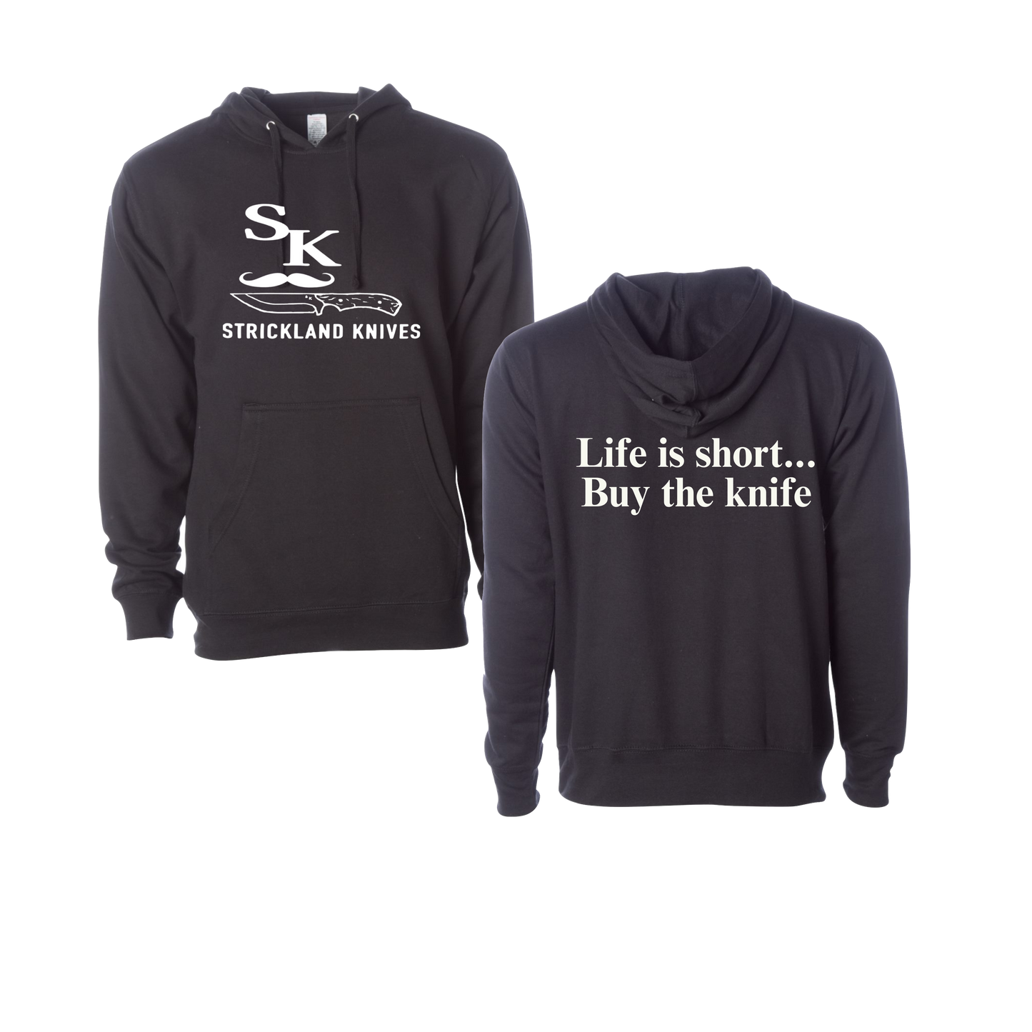 SK Custom Knives Quote Hoodie