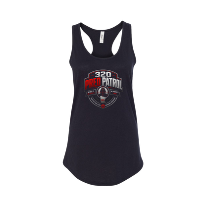 320 Pred Red Shield Graphic Tank