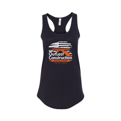 Outlast Construction Flag Graphic Tank