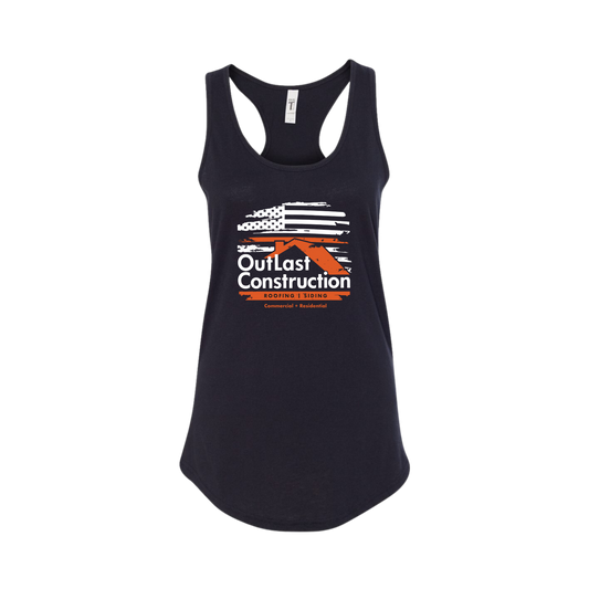 Outlast Construction Flag Graphic Tank