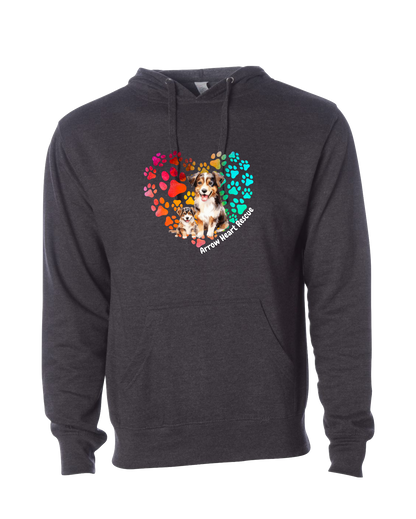 Heart Love Logo Hoodie