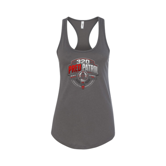 320 Pred Red Shield Graphic Tank