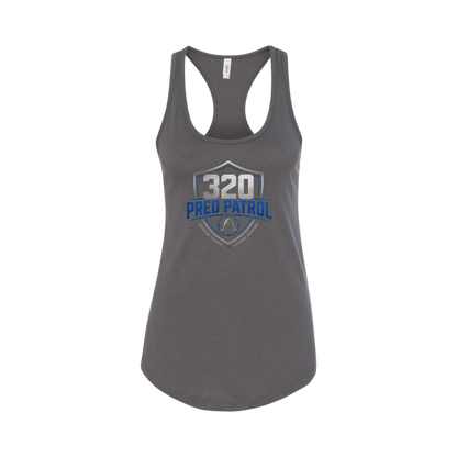 320 Pred Blue Shield Graphic Tank