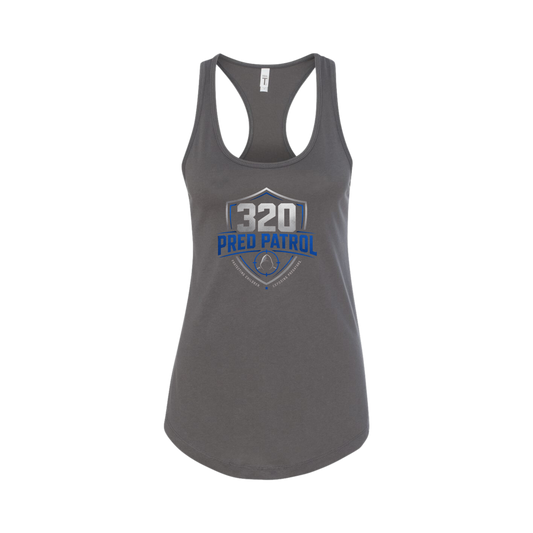 320 Pred Blue Shield Graphic Tank