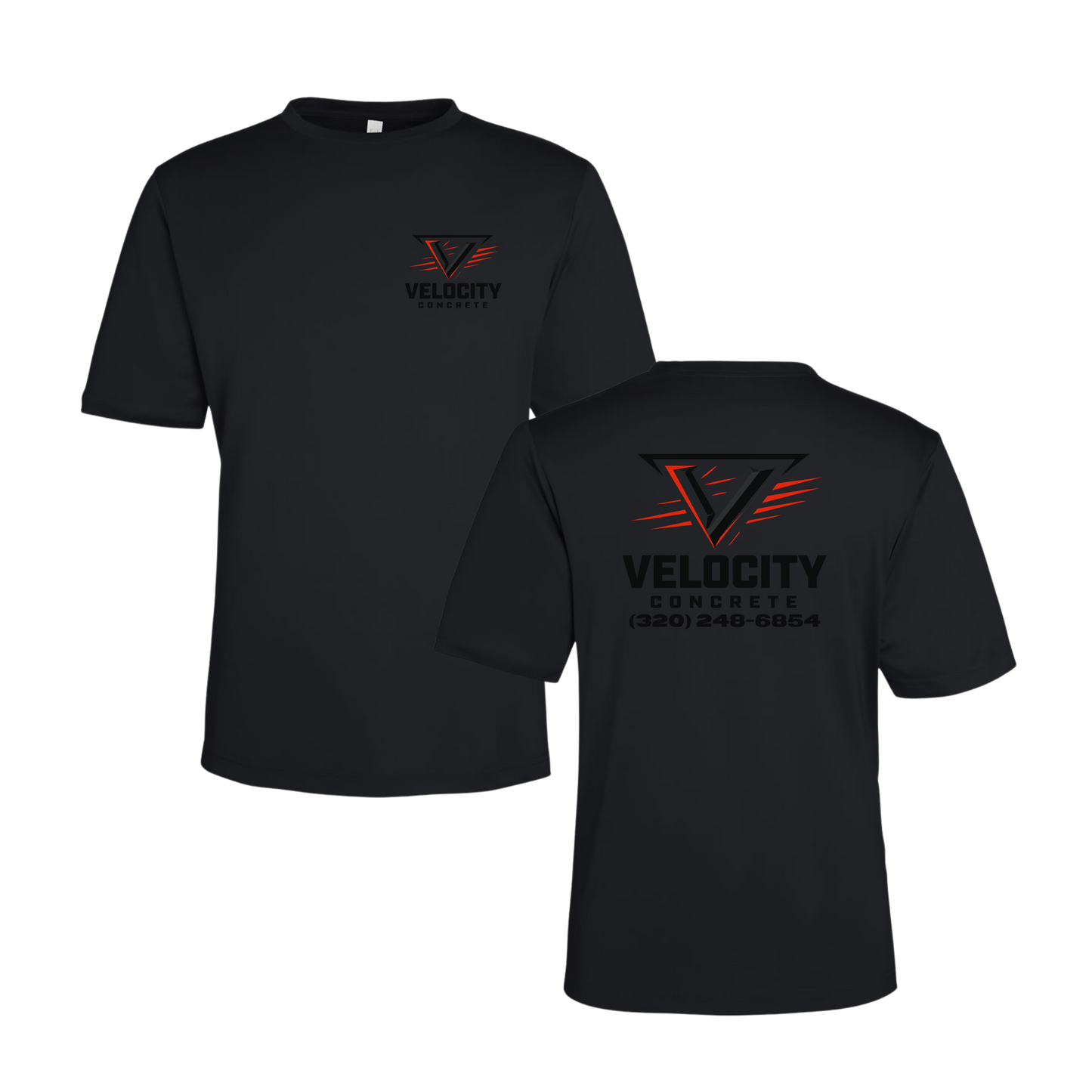 Velocity Concrete DriFit Tshirts