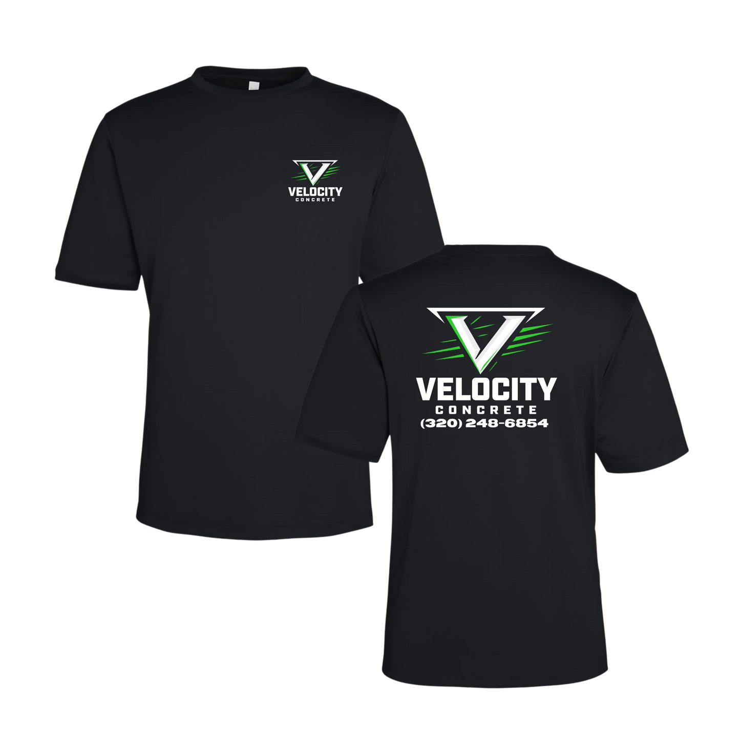 Velocity Concrete DriFit Tshirts