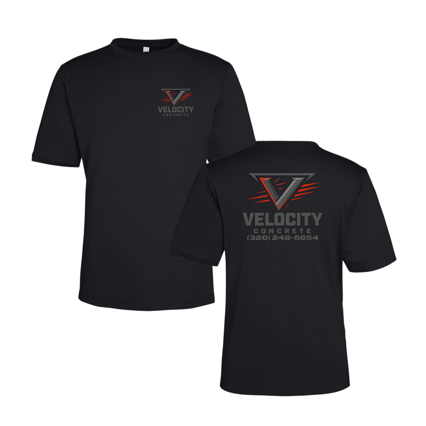 Velocity Concrete DriFit Tshirts