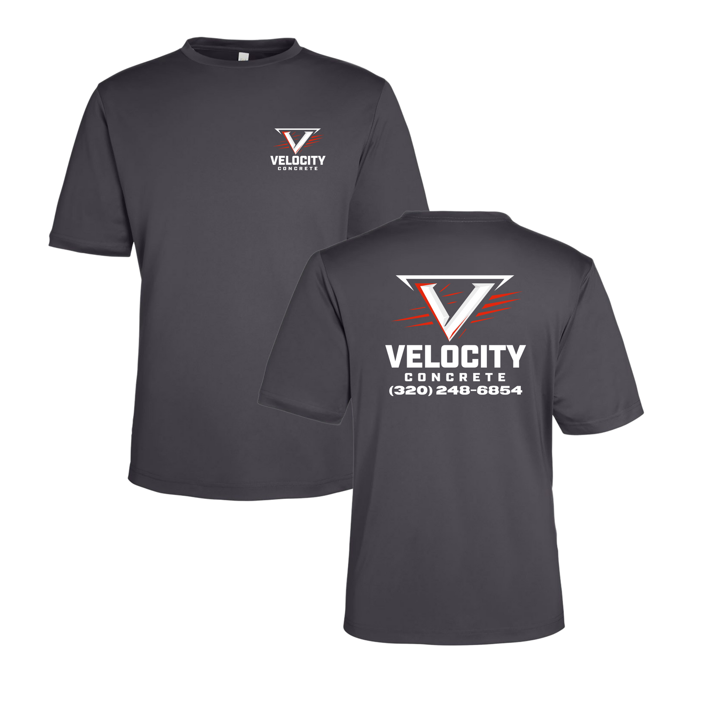 Velocity Concrete DriFit Tshirts