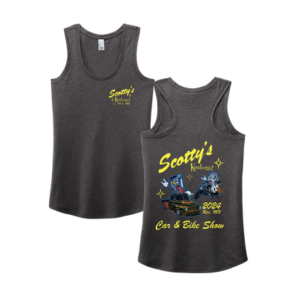 1st Annual Car Show Logo Women's Tank
