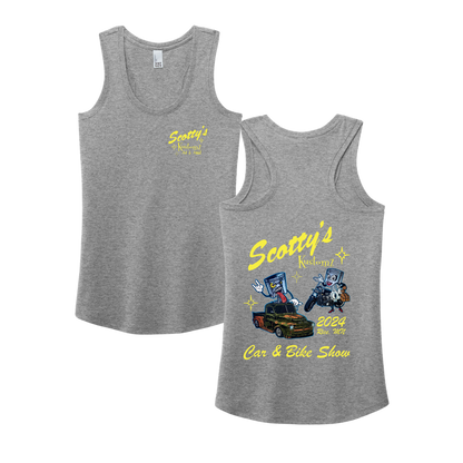 1st Annual Car Show Logo Women's Tank