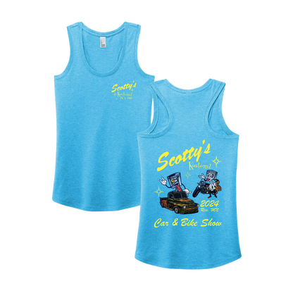 1st Annual Car Show Logo Women's Tank