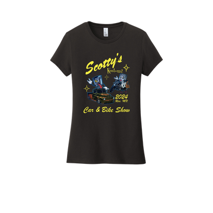 1st Annual Car Show Logo Women's Tee