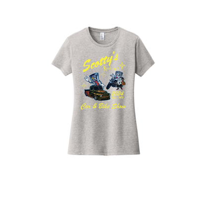 1st Annual Car Show Logo Women's Tee