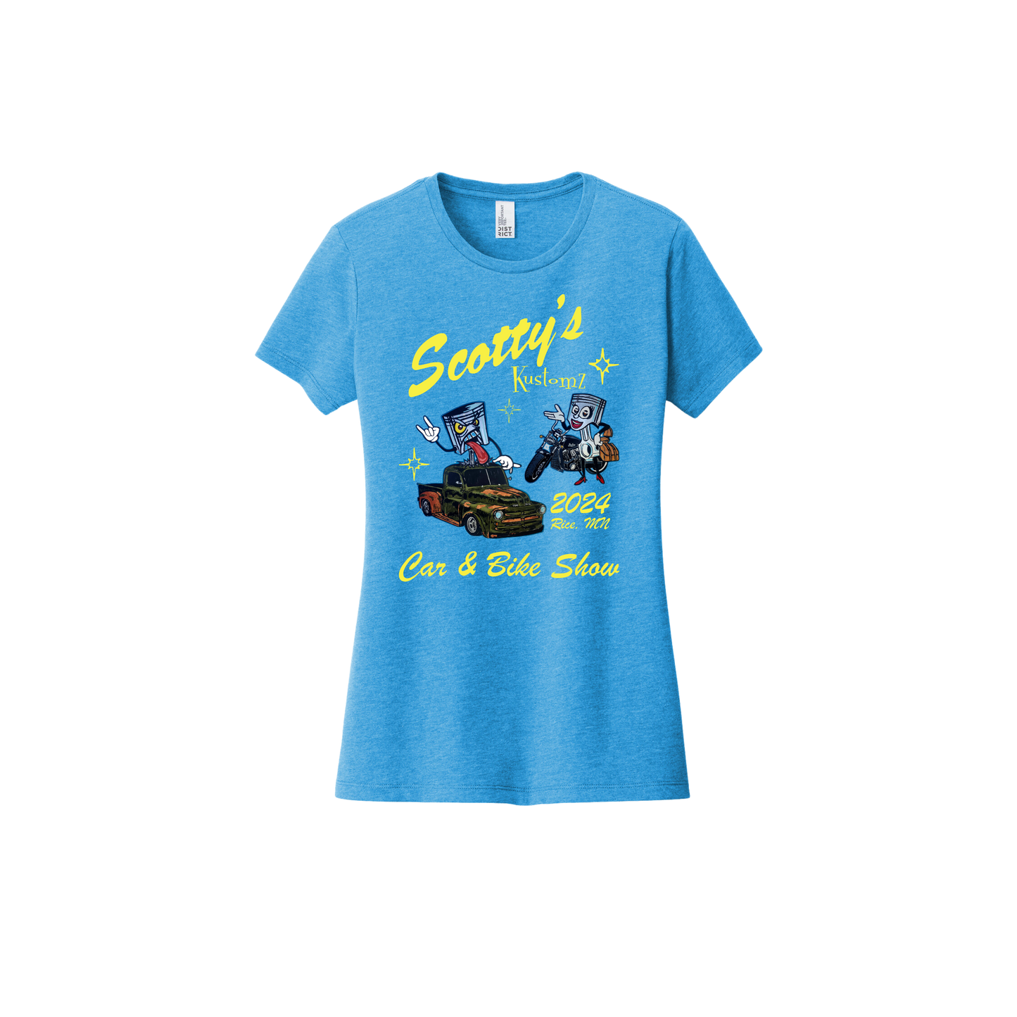 1st Annual Car Show Logo Women's Tee