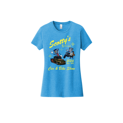 1st Annual Car Show Logo Women's Tee