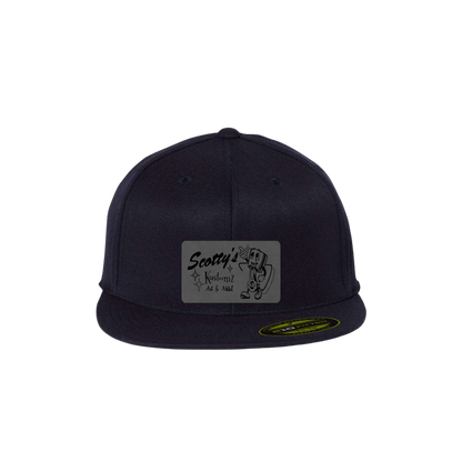 Flat Bill Fitted Hat