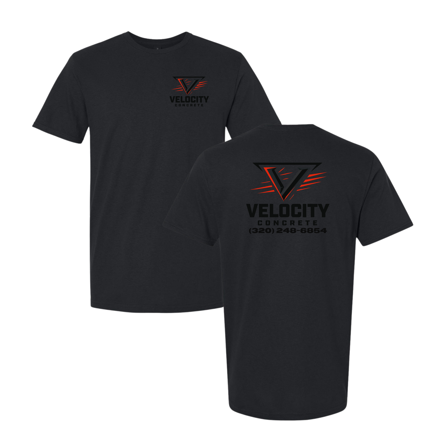 Velocity Concrete Standard Tshirts
