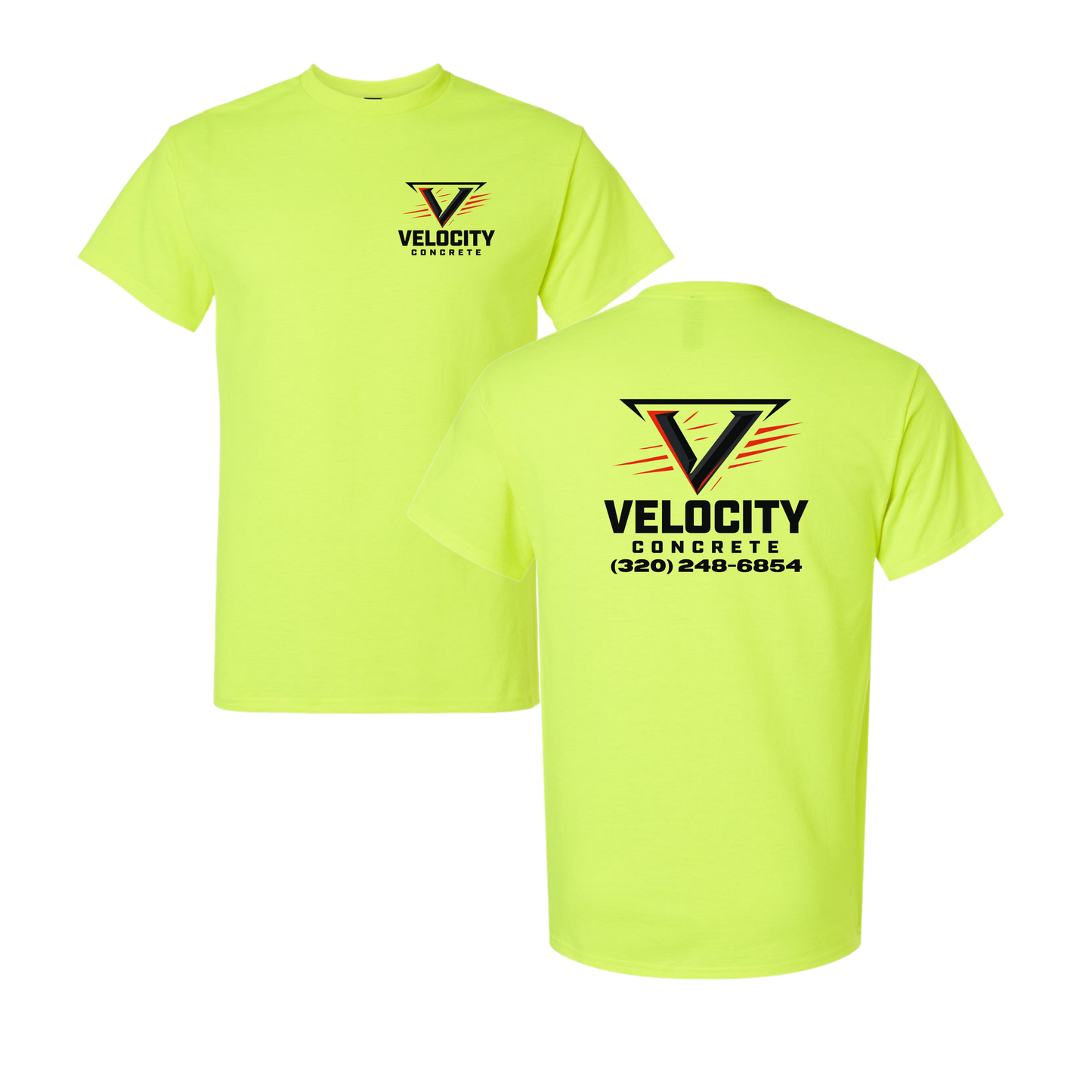 Velocity Concrete Standard Tshirts