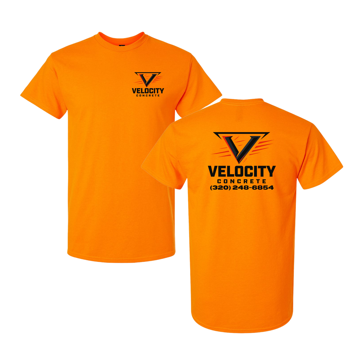 Velocity Concrete Standard Tshirts