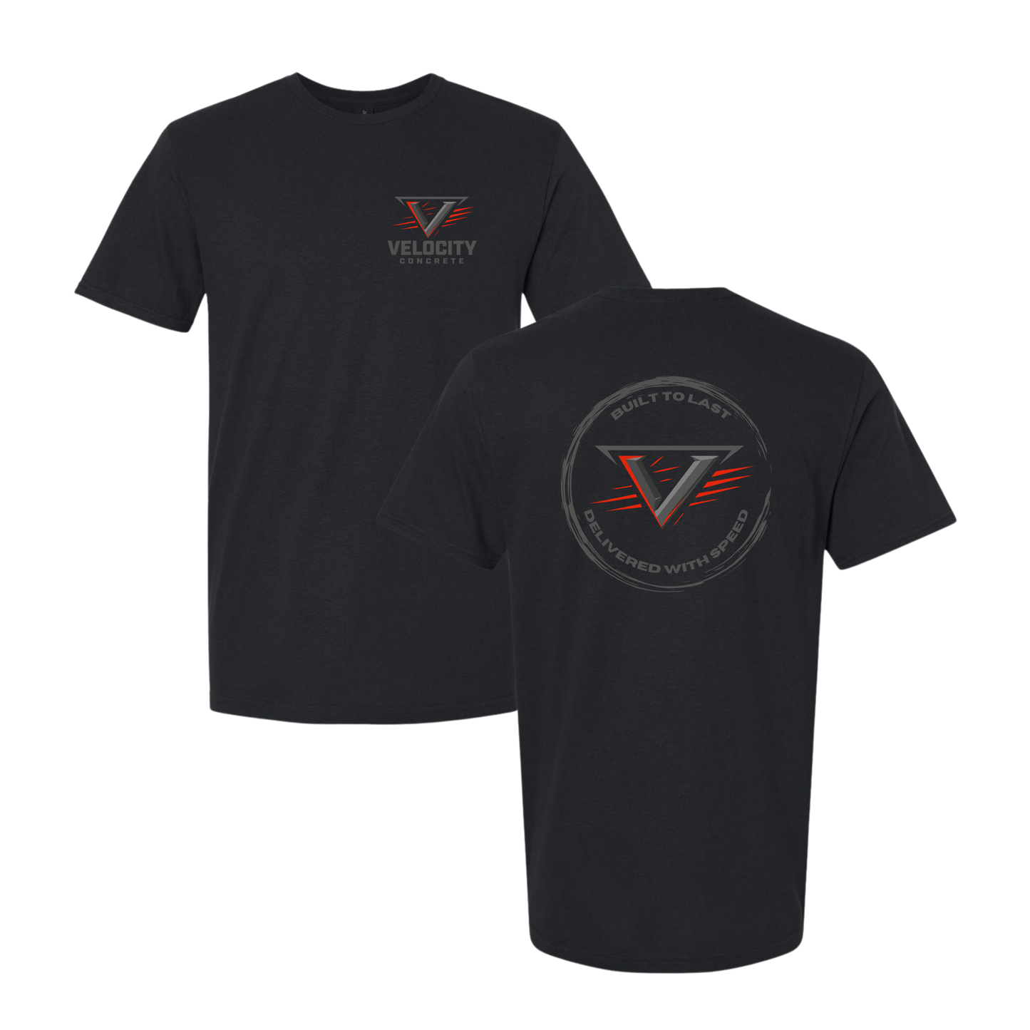 Velocity Concrete Standard Tshirts