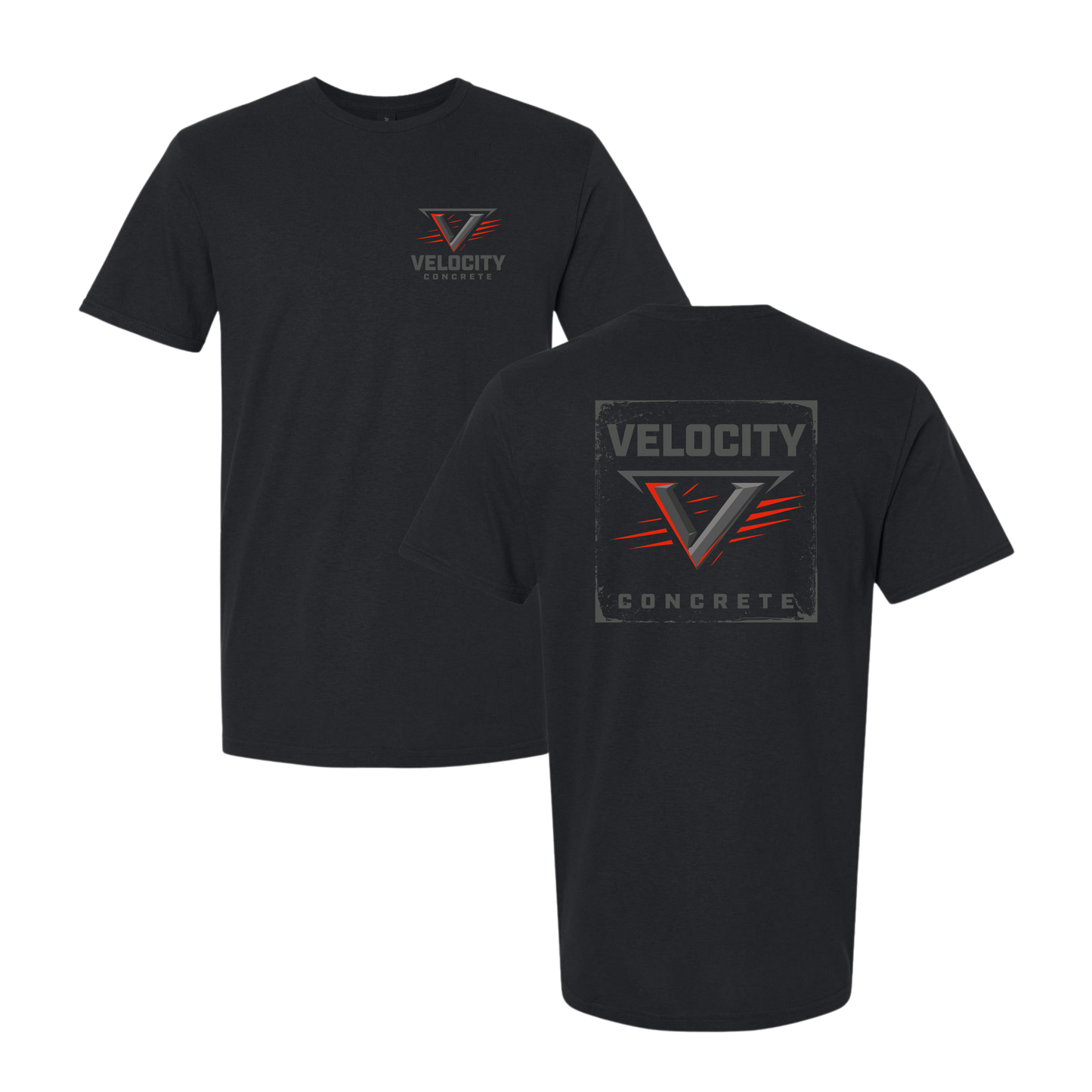 Velocity Concrete Standard Tshirts