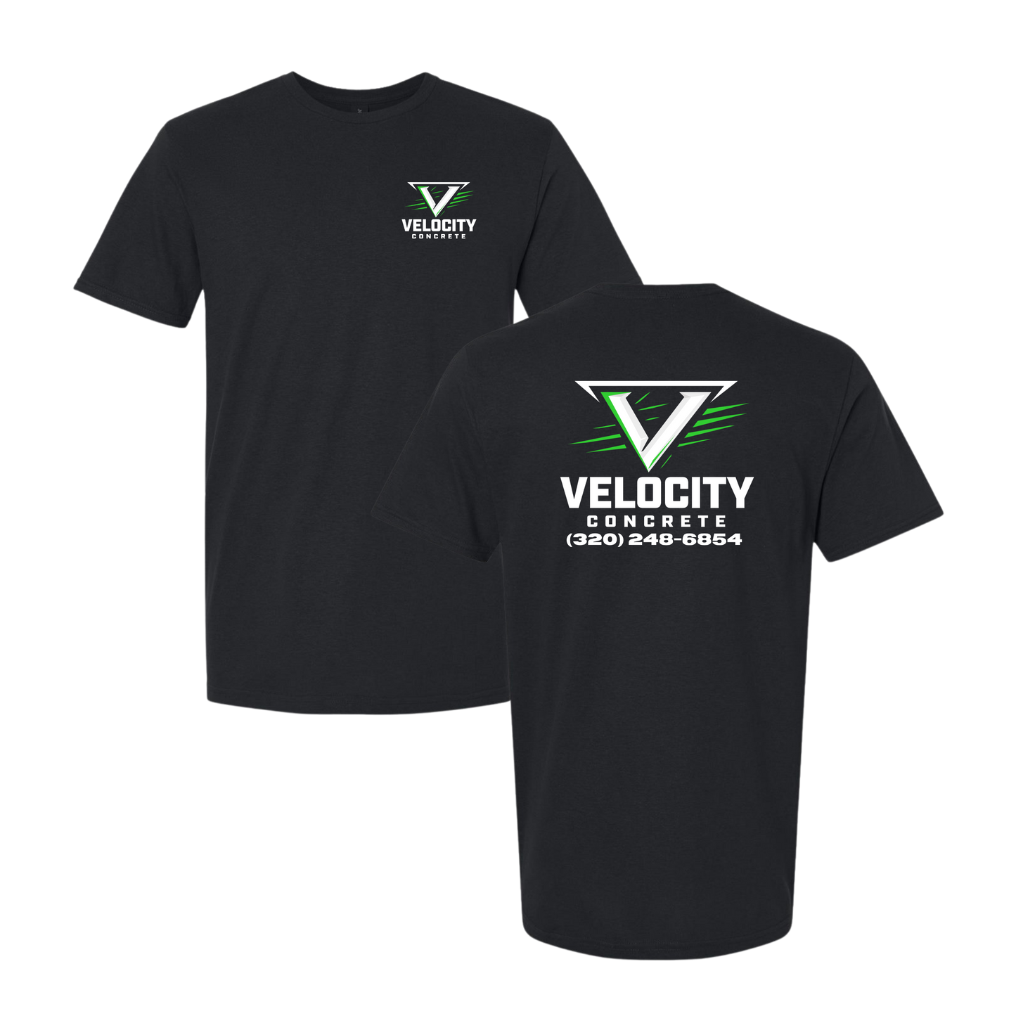 Velocity Concrete Standard Tshirts