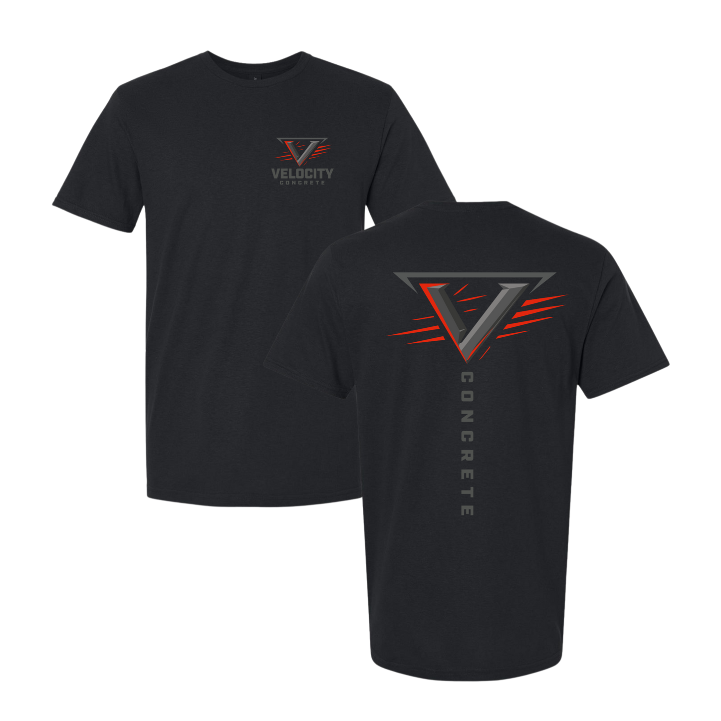 Velocity Concrete Standard Tshirts