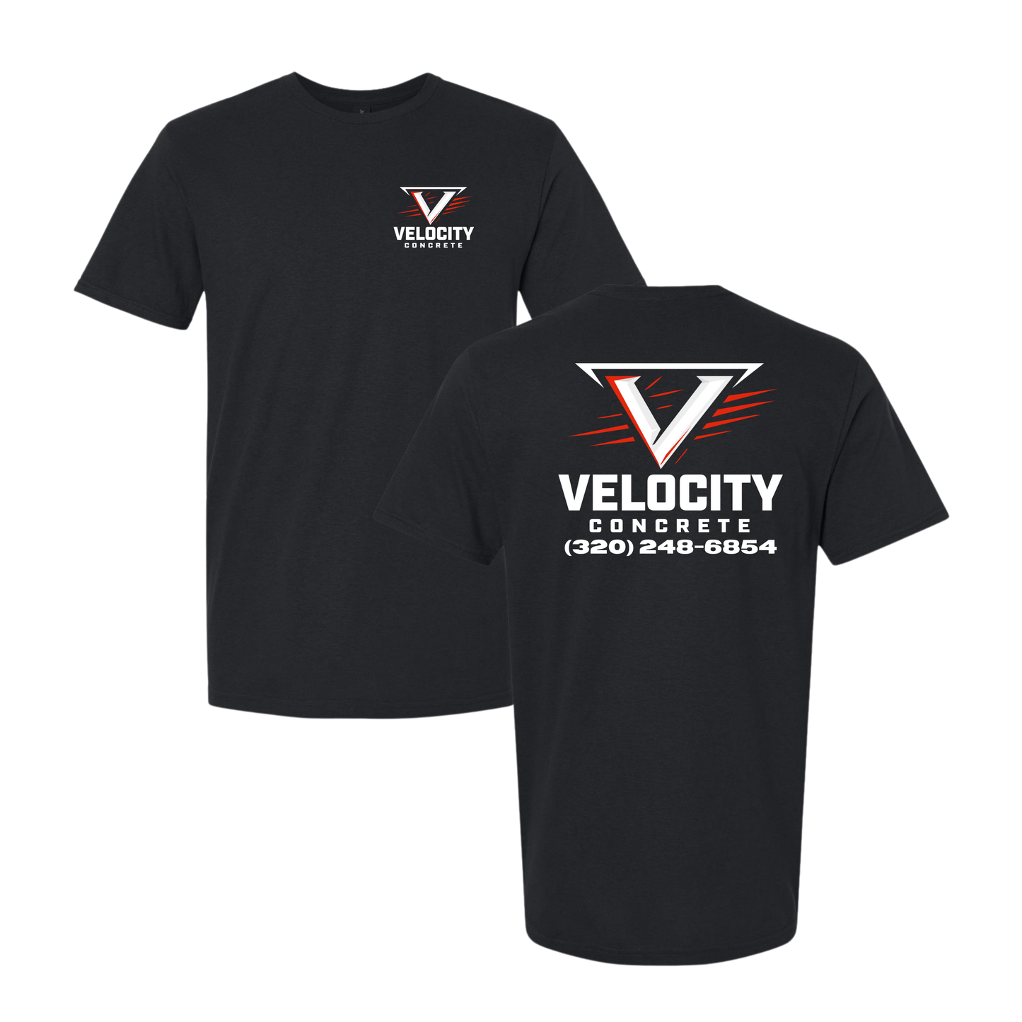 Velocity Concrete Standard Tshirts
