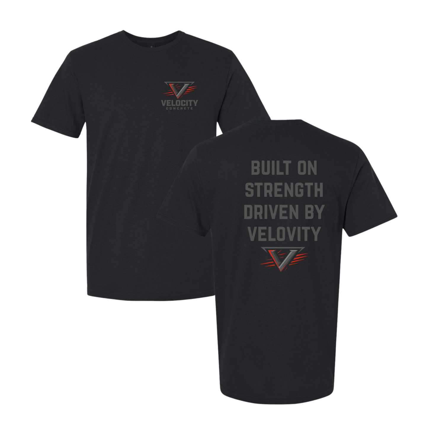 Velocity Concrete Standard Tshirts