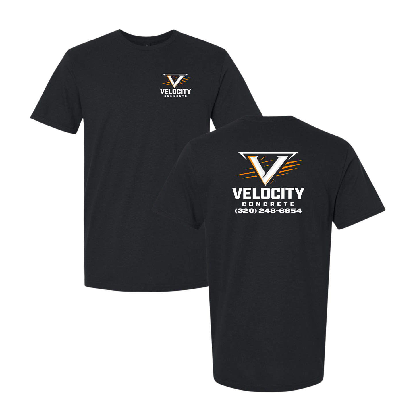 Velocity Concrete Standard Tshirts