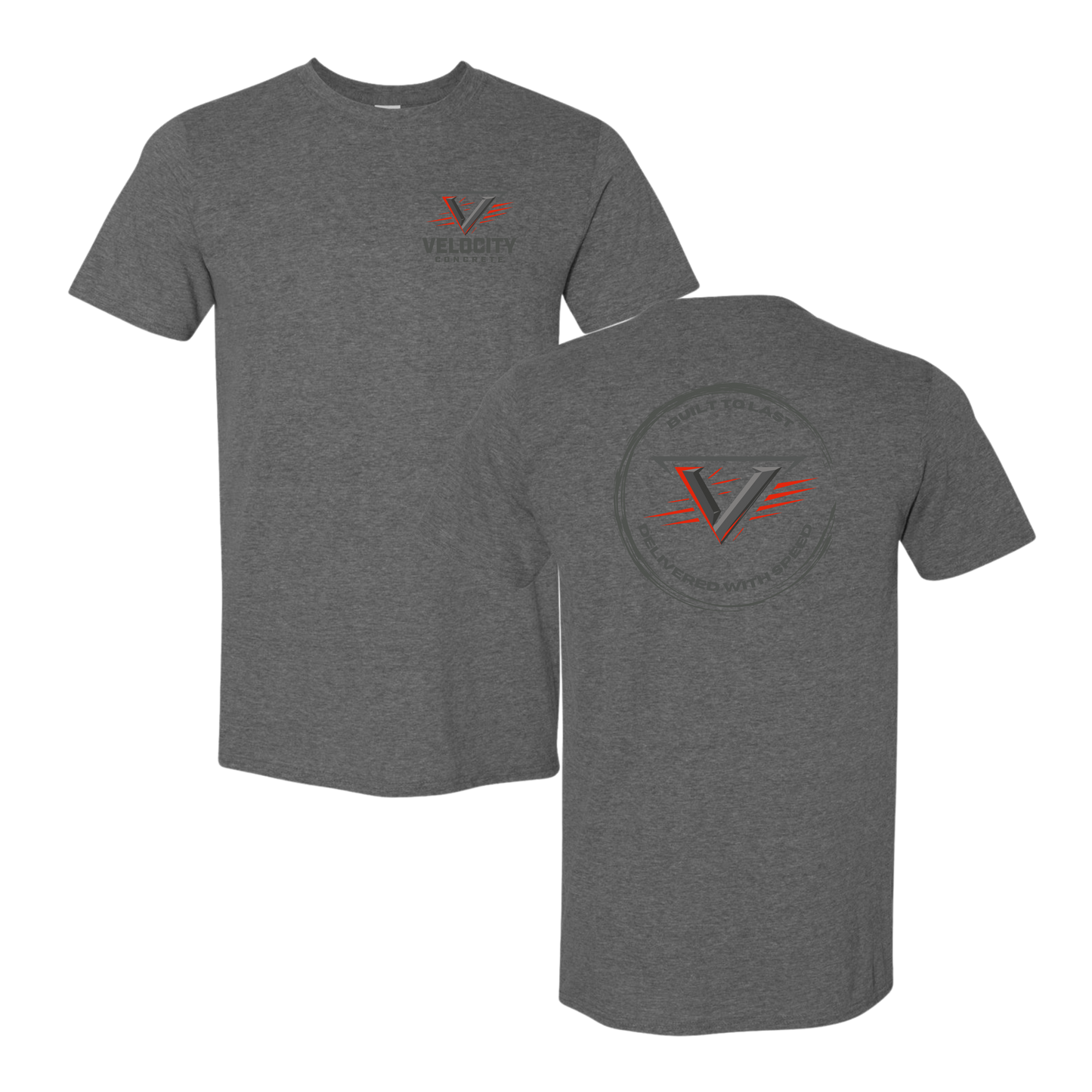 Velocity Concrete Standard Tshirts
