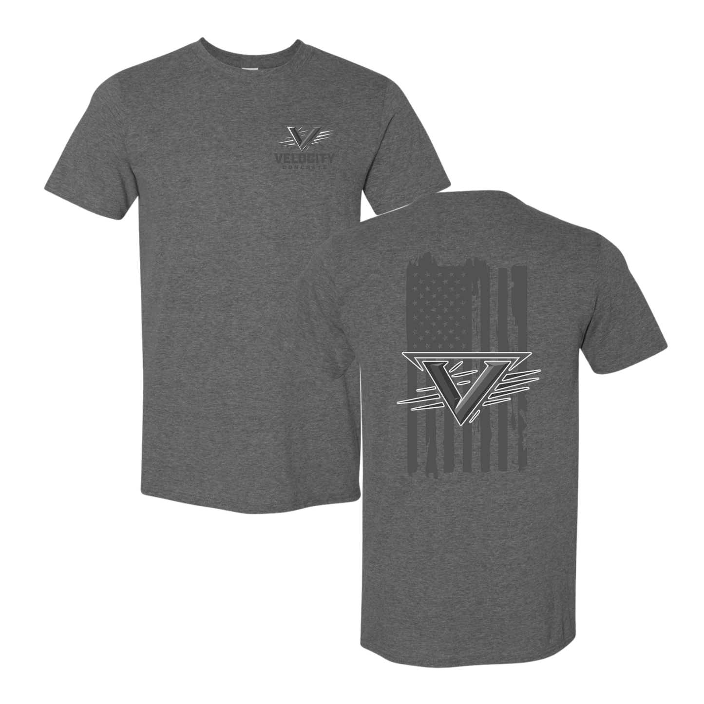 Velocity Concrete Standard Tshirts
