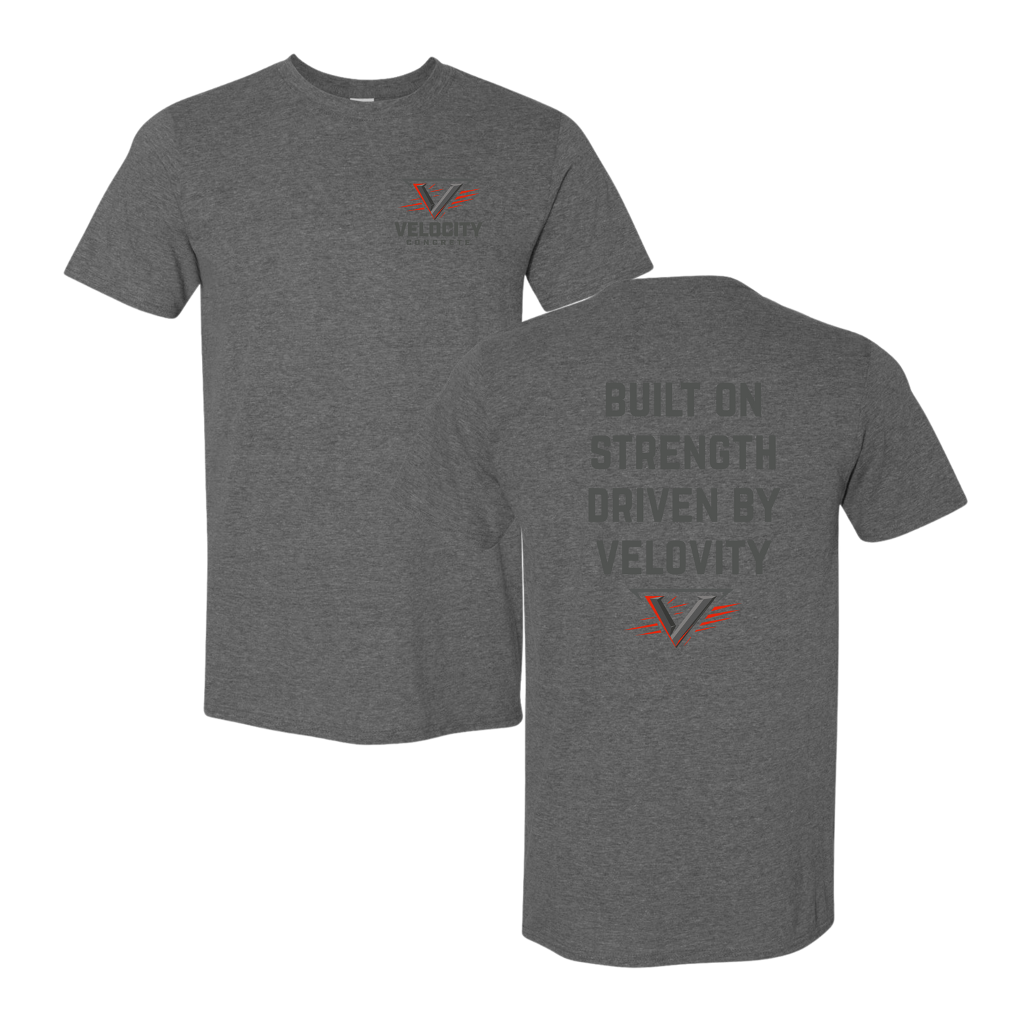 Velocity Concrete Standard Tshirts