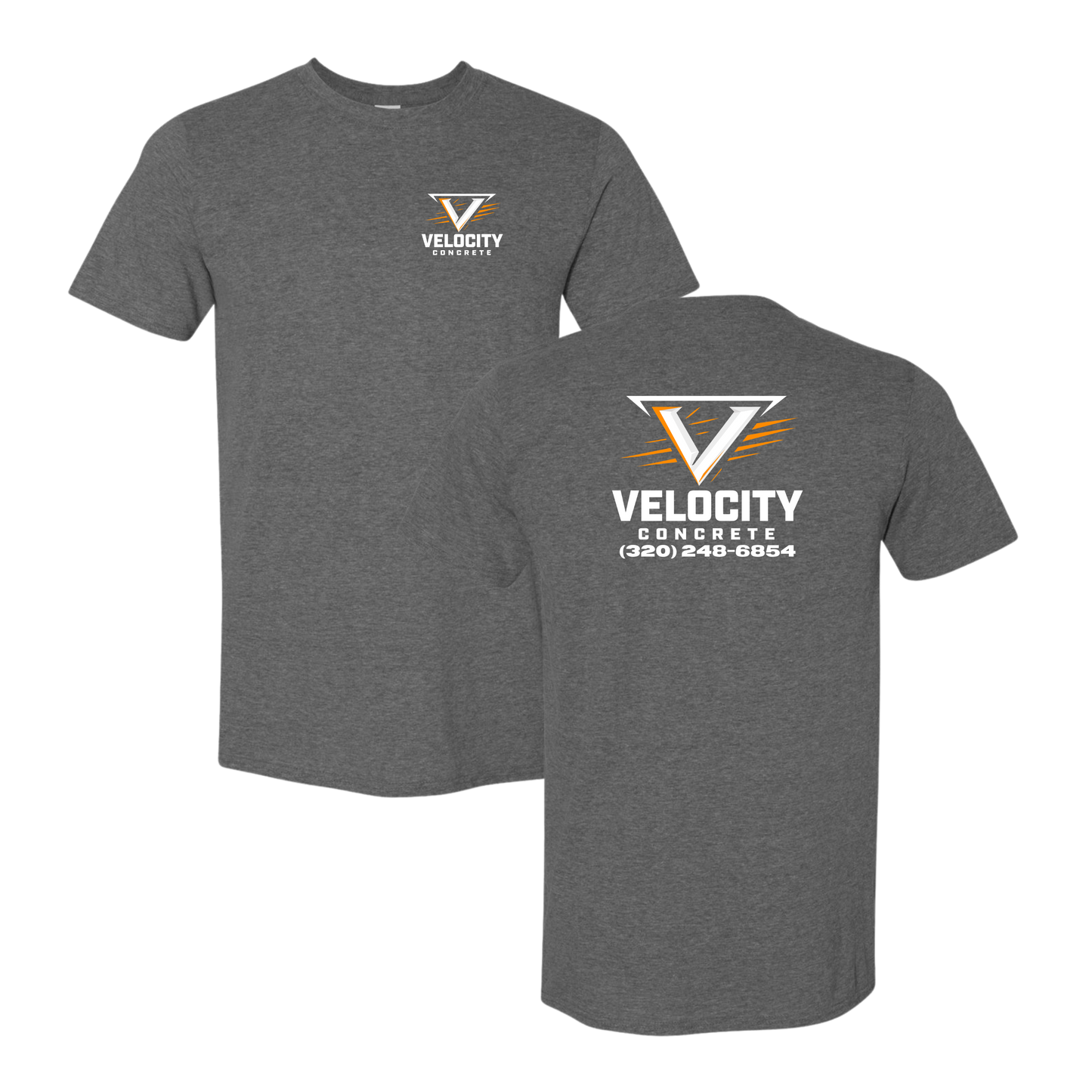 Velocity Concrete Standard Tshirts
