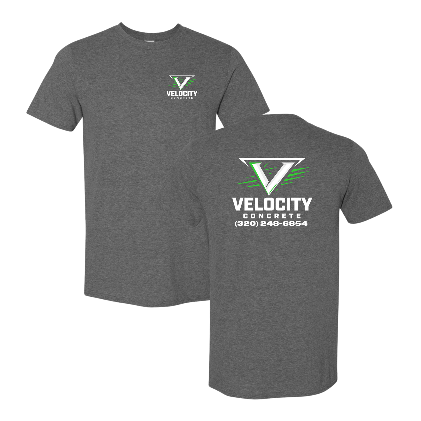 Velocity Concrete Standard Tshirts