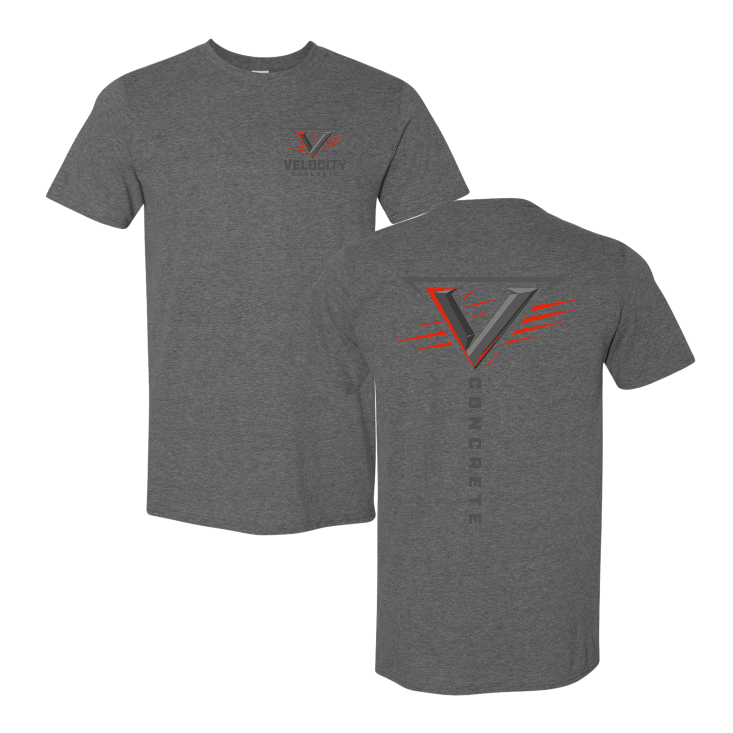 Velocity Concrete Standard Tshirts