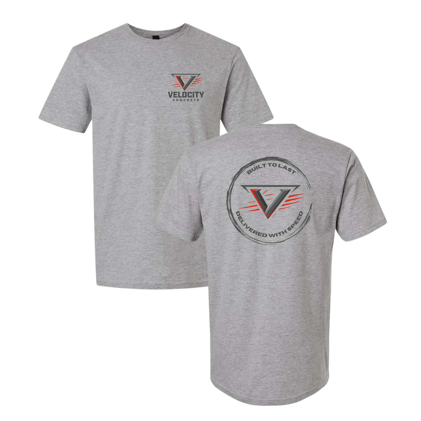 Velocity Concrete Standard Tshirts
