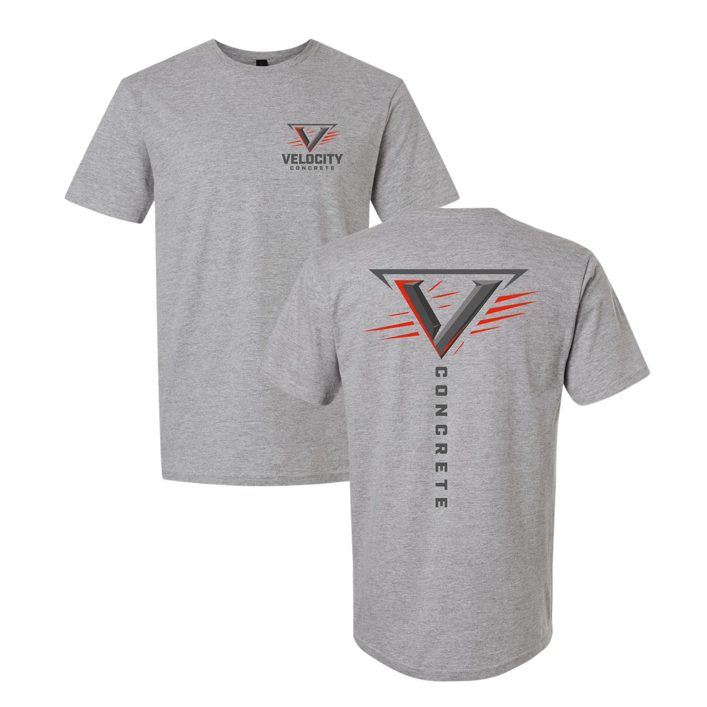 Velocity Concrete Standard Tshirts